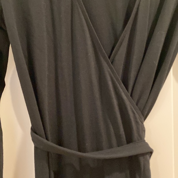 Black wrap dress.  Banana Republic - Picture 3 of 3